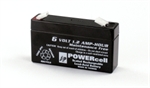 6V-1.2AP POWERCELL GEL BATTERY